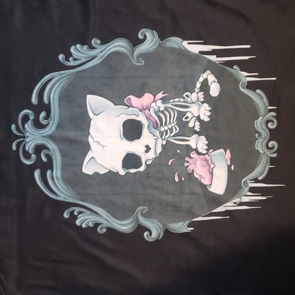 NWOT Skull Tank Top  sz XS - Picture 2 of 3